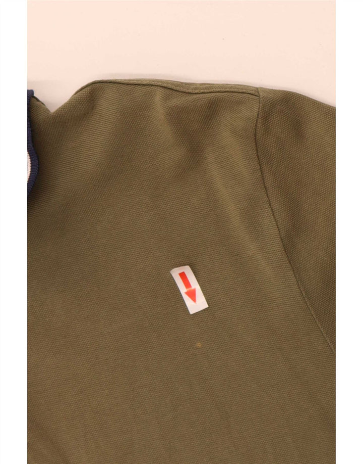 Cămașă polo pentru bărbați Kappa, kaki mediu