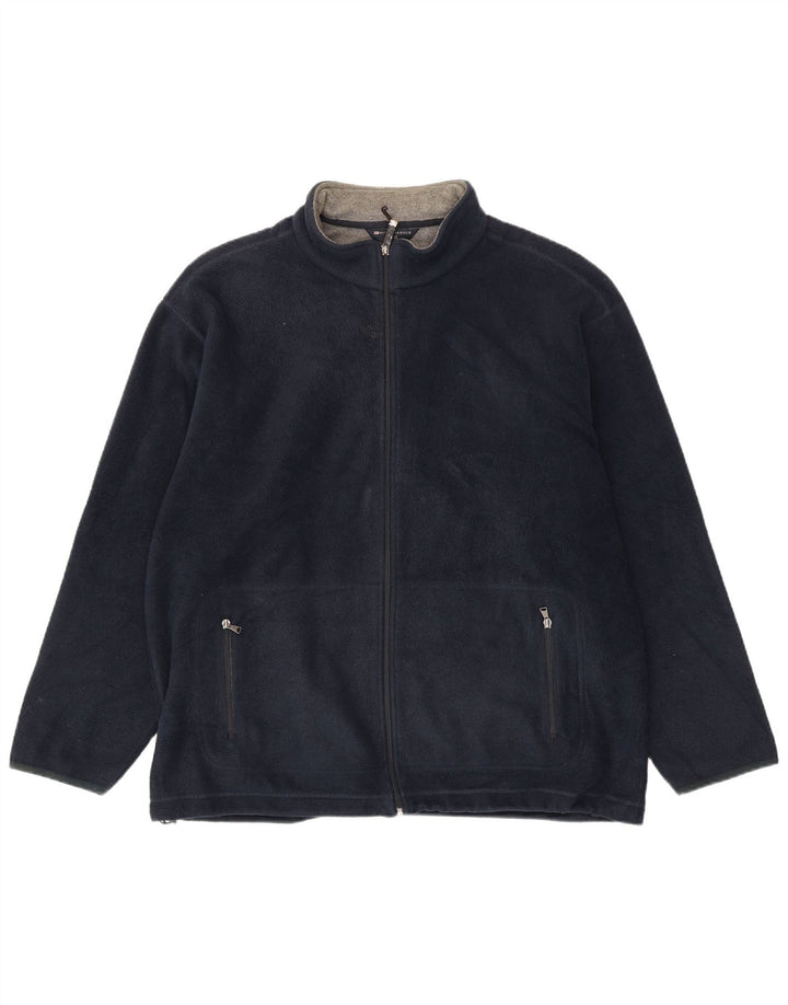 Jachetă fleece pentru bărbați Marks & Spencer UK 42 XL bleumarin poliester