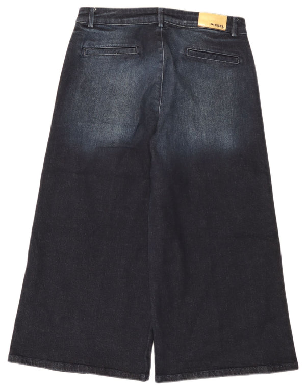 Diesel fete Capri blugi cu picioare largi 11-12 ani W28 L20 bleumarin color block