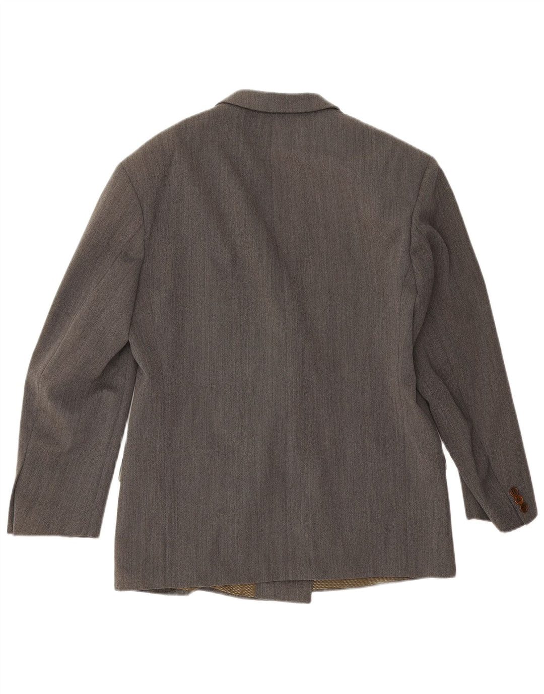 Jachetă vintage pentru bărbați la dublu piept IT 50 Lână mare gri