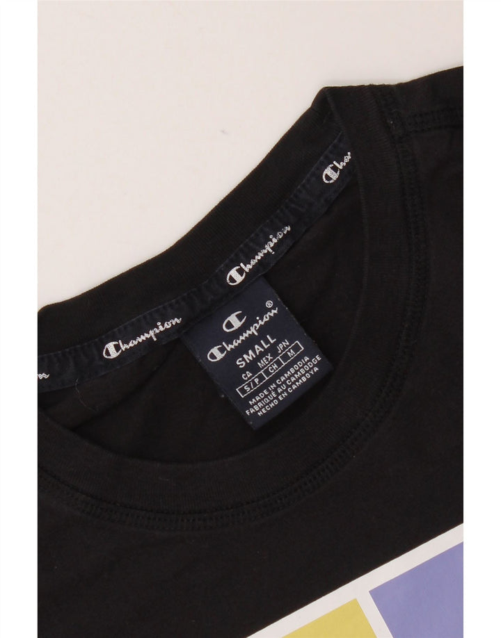 Tricou grafic pentru bărbați Champion Top Mic Negru