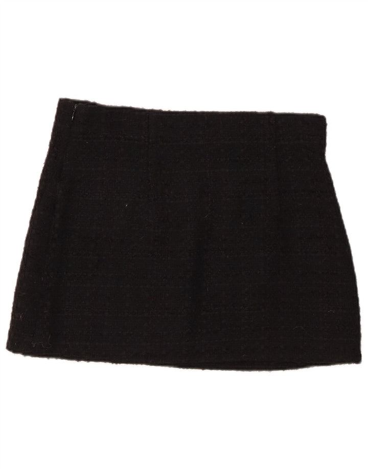 Fustă mini pentru femei Zara, mare W30, neagră