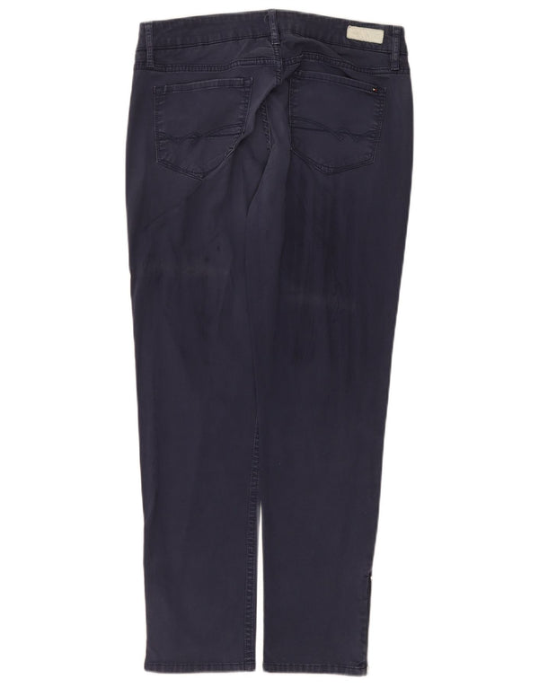 Pantaloni casual pentru femei Tommy Hilfiger US 8 Medium W30 L27 Bleumarin