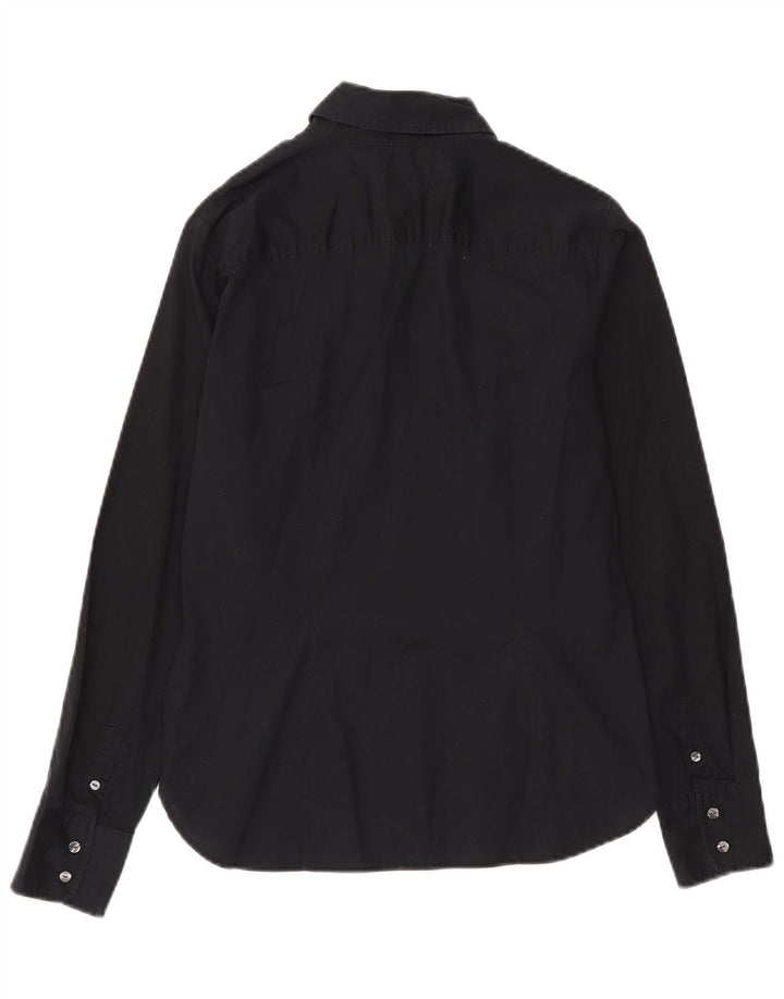 Cămașă stretch pentru femei Tommy Hilfiger US 8 Medium Black Bumbac
