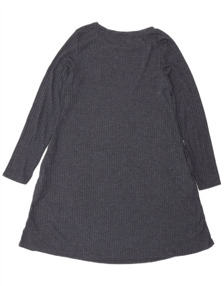 Rochie pulover pentru femei Marks & Spencer UK 10 Poliester gri mic
