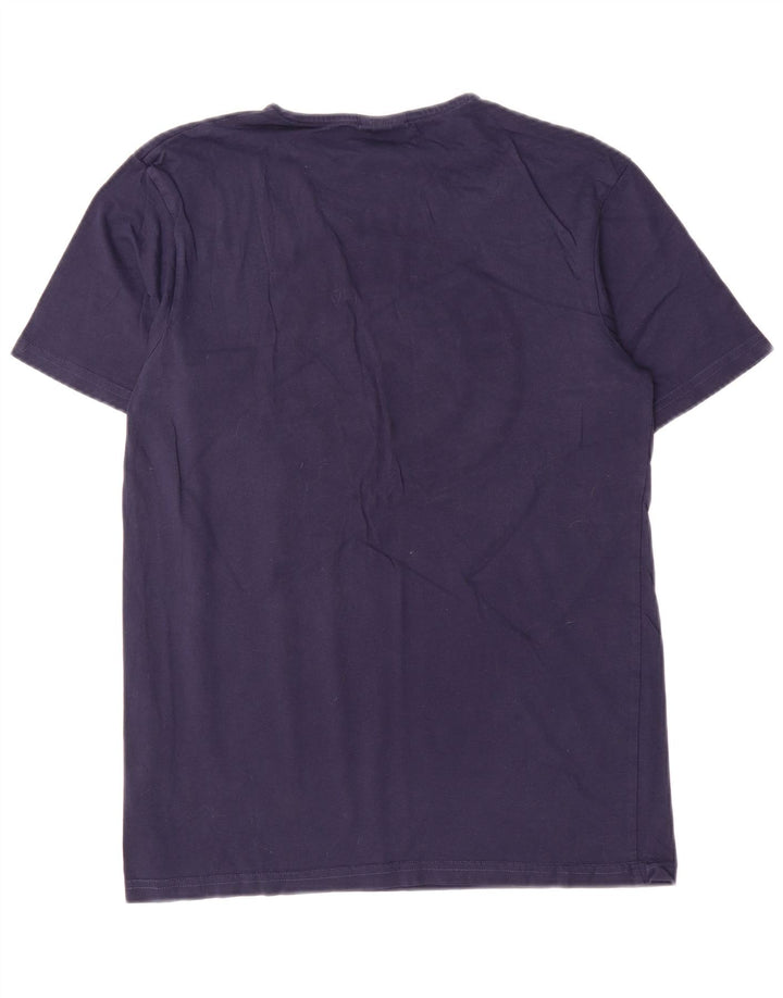 Tricou cu grafică obișnuită pentru bărbați Ellesse Top mic din bumbac bleumarin