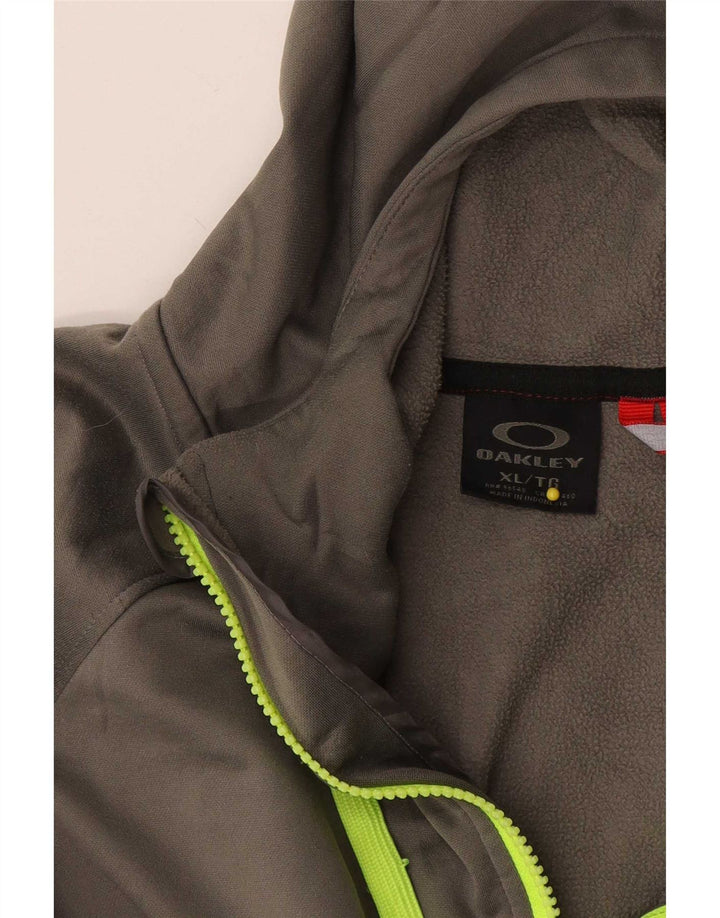 Pulover Oakley Graphic Zip pentru bărbați, XL, gri