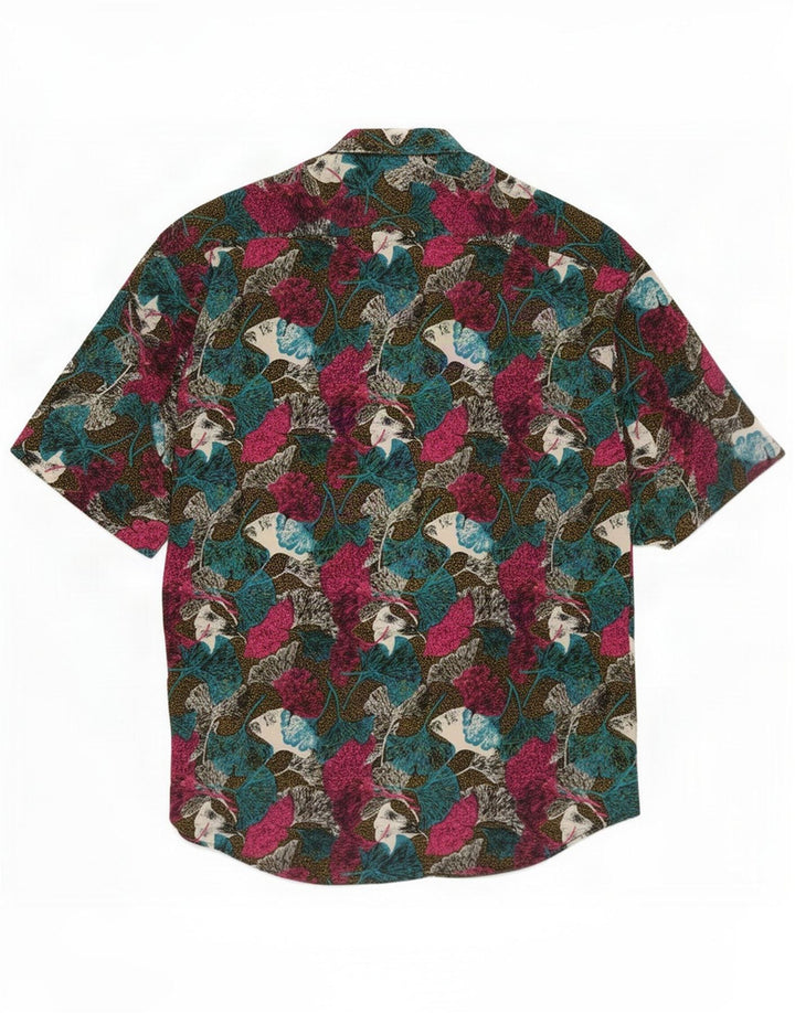Ciaps Cămașă cu mânecă scurtă pentru bărbați Mic, multicolor, Floral