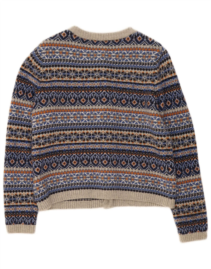 Pulover cardigan pentru femei Seasalt Cornwall UK 14 mare multicolor