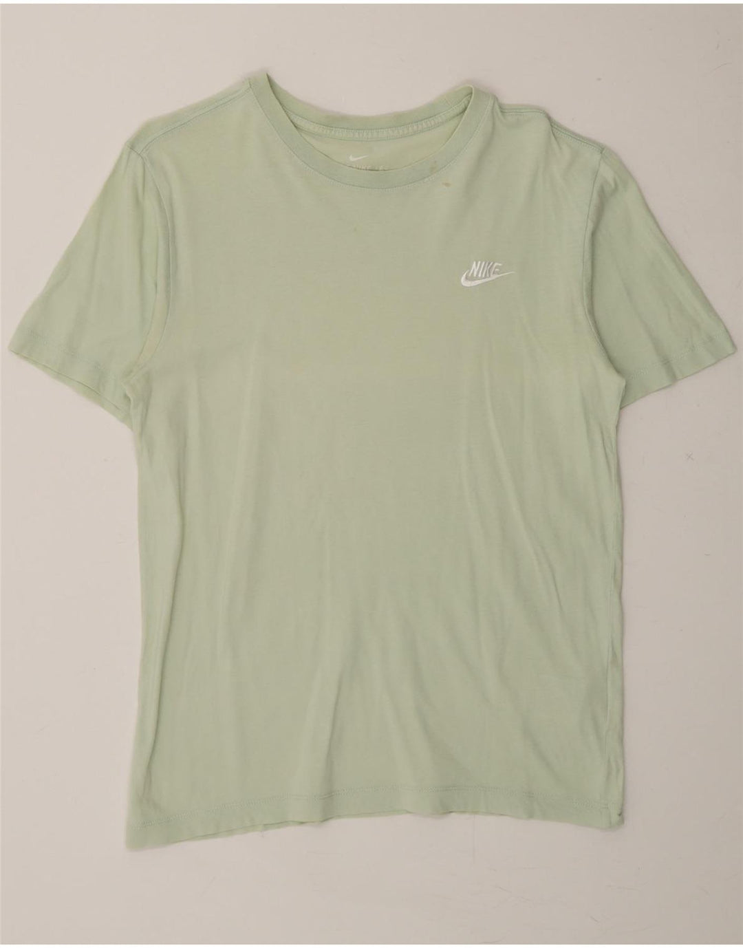 NIKE Mens T-Shirt Top Small Green Cotton Vintage Nike and Second-Hand Nike from Messina Hembry 
