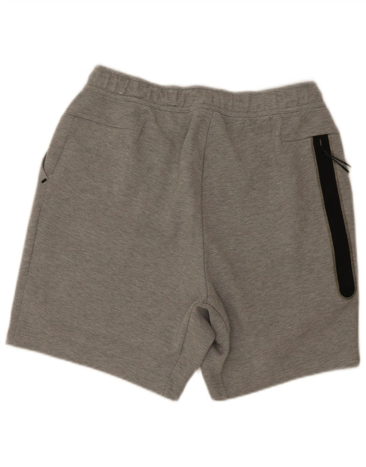 Pantaloni scurți sport Nike pentru bărbați, bumbac cu pete gri medii