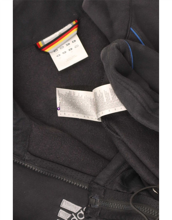 Adidas Mens Tracksuit Top Jacket UK 42/44 Large Grey Cotton