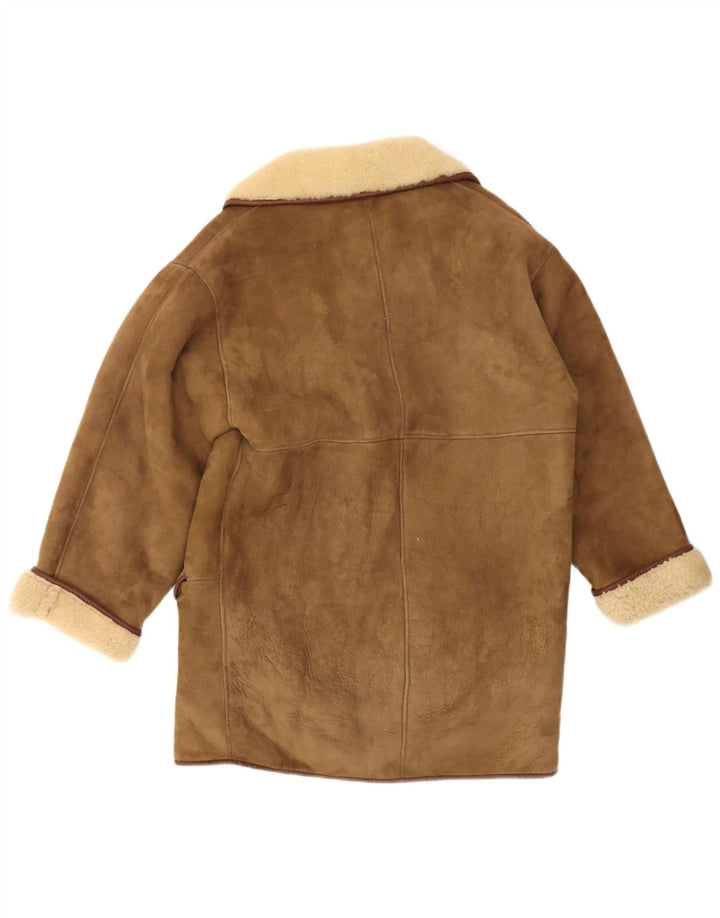 Palton pentru femei Artisan din shearling UK 18 XL Kaki iarnă