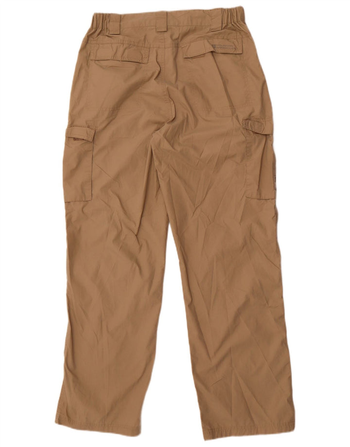 Pantaloni cargo drepti pentru bărbați Mountain Warehouse W32 L29 poliester bej