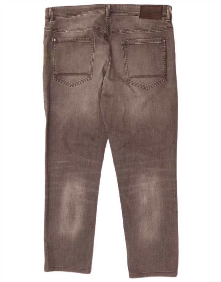 Blugi conici pentru bărbați Timberland W38 L30 bumbac gri