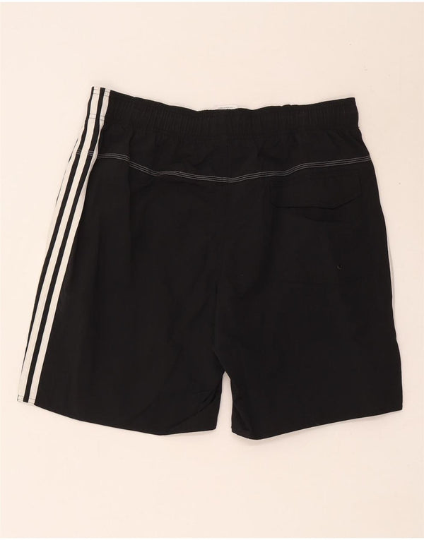 Pantaloni scurți sport pentru bărbați Adidas, mari, negru, poliester