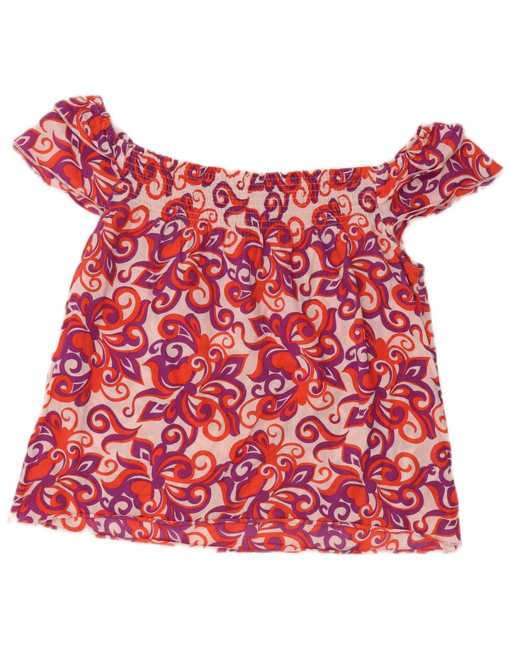 BENETTON Top fete cu umeri 10-11 ani XL multicolor, bumbac floral