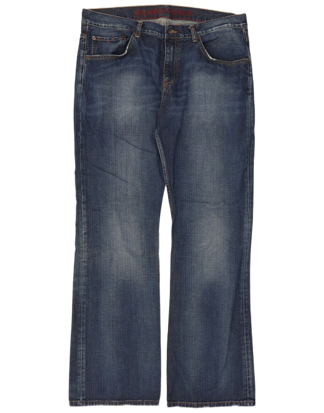 Blugi pentru bărbați Tommy Hilfiger Manhattan Bootcut W38 L34 Bumbac albastru