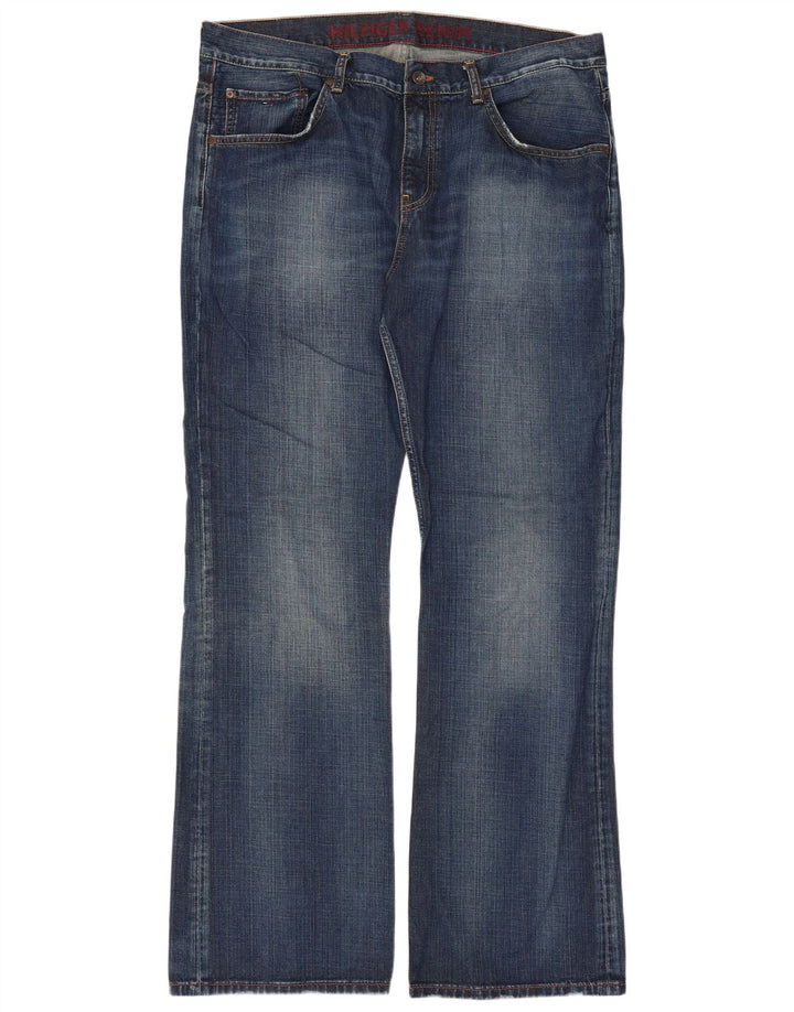 Blugi pentru bărbați Tommy Hilfiger Manhattan Bootcut W38 L34 Bumbac albastru