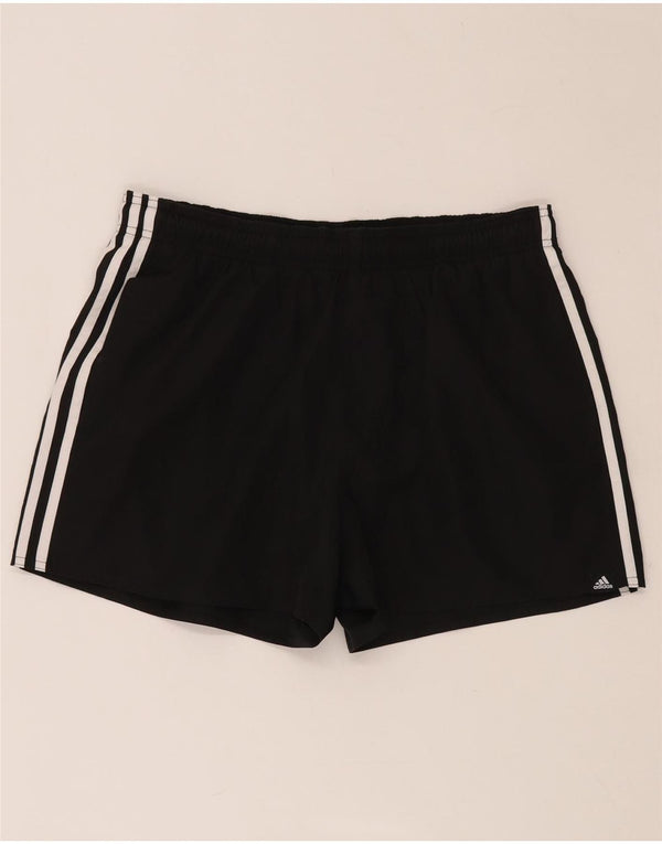 Pantaloni scurți sport ADIDAS pentru femei UK 14, mari, negru, poliester