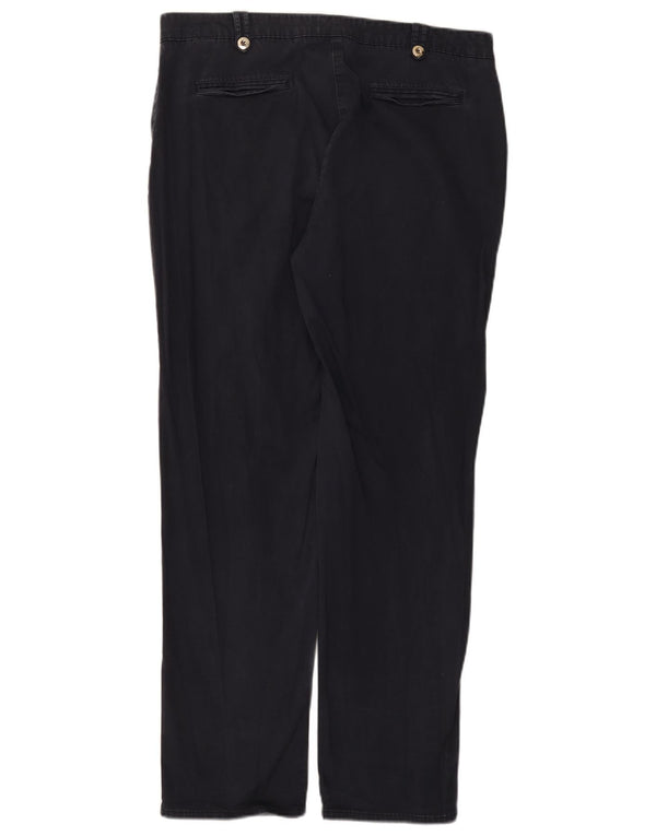 Pantaloni chino pentru femei Marks & Spencer UK 16 Large W36 L30 Bleumarin