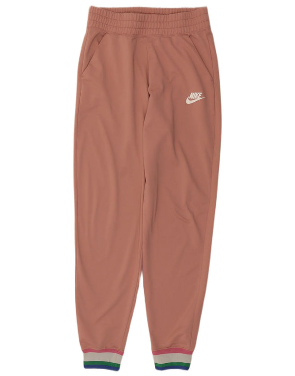 Pantaloni de trening pentru femei Nike Joggeri UK 10 Poliester roz mic