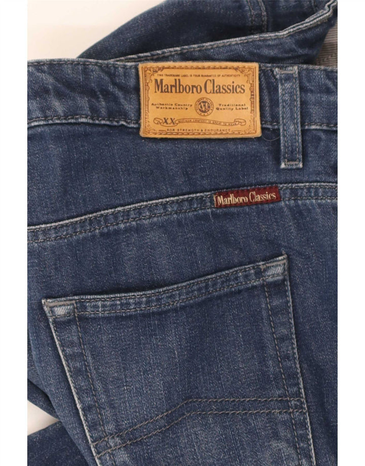 Blugi subțiri pentru femei Marlboro Classics W32 L30 bumbac bleumarin