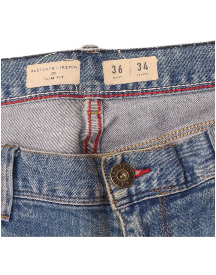 Blugi pentru bărbați Tommy Hilfiger Bleecker Slim W36 L30 Bumbac albastru
