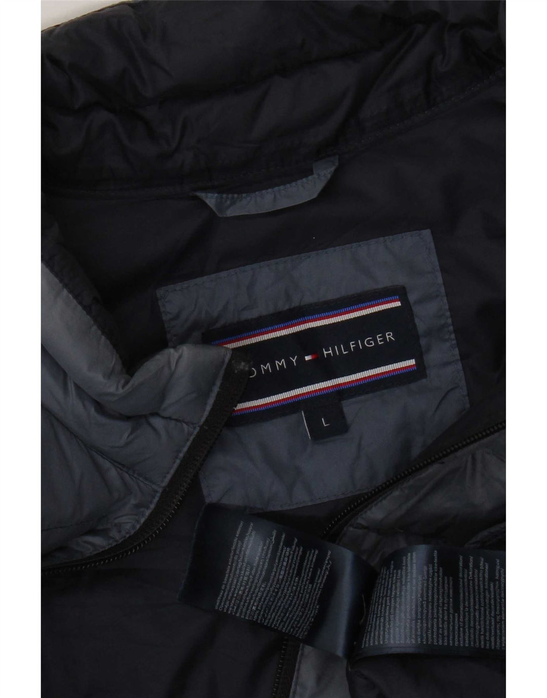 Jachetă căptușită pentru bărbați Tommy Hilfiger UK 40 mare poliamidă bleumarin