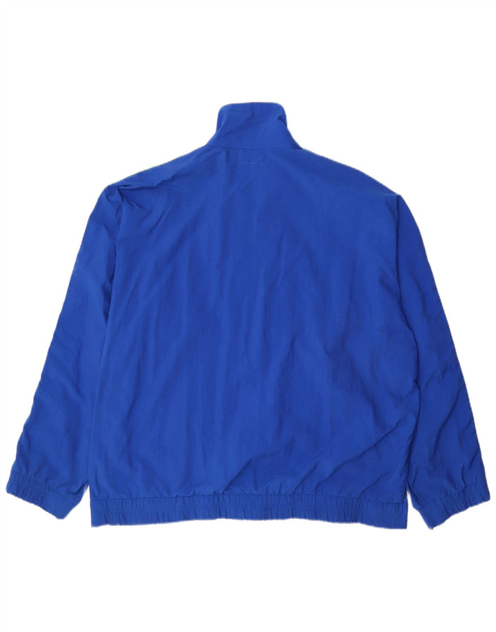 Jachetă de top pentru trening grafic Asics pentru bărbați IT 50 Medium Blue Colorblock
