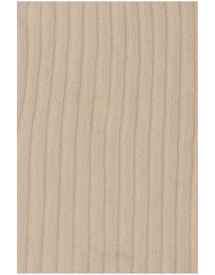 Vesta pentru femei Zara UK 12 Bumbac alb mediu