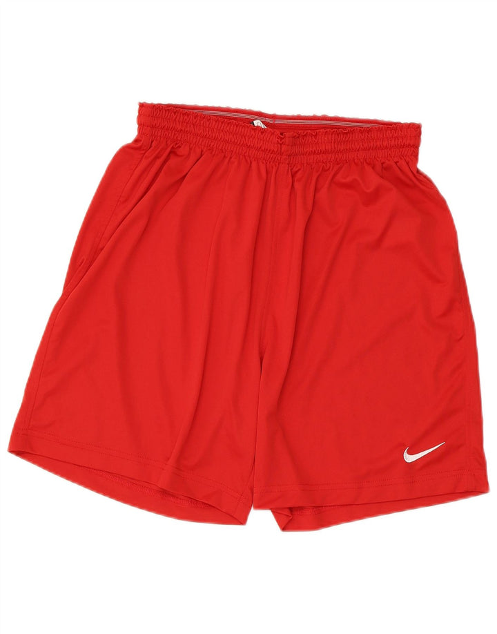 Pantaloni scurți sport Nike pentru bărbați, mari, roșii, poliester
