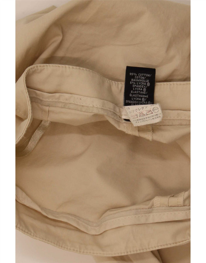 Pantaloni tăiați pentru femei Gap US 8 Medium W29 L23 Bej Bumbac
