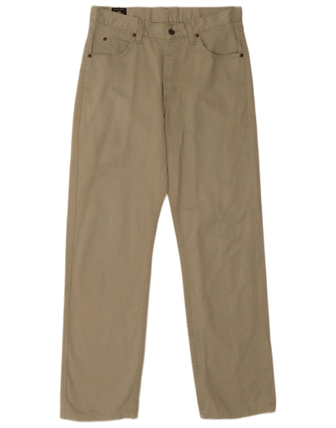 Blugi Lee Chicago drepti pentru bărbați W32 L30 bumbac kaki