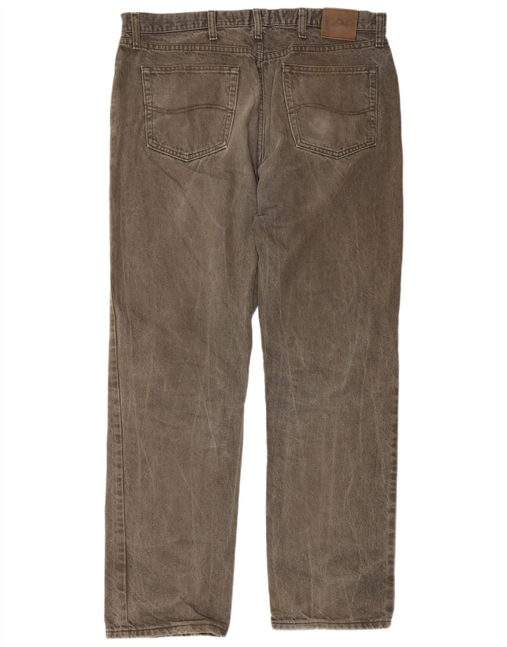 Blugi drepti pentru bărbați Lee, cu ajustare normală, W38 L32, gri