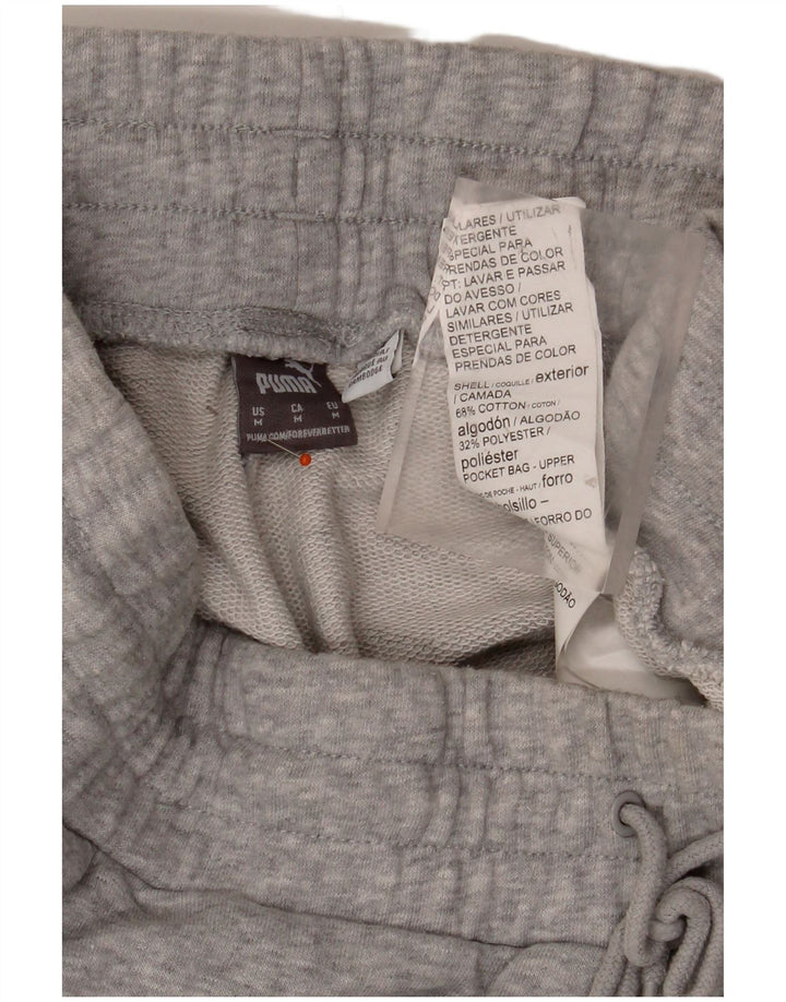 Pantaloni scurți sport PUMA pentru bărbați, bumbac, gri mediu