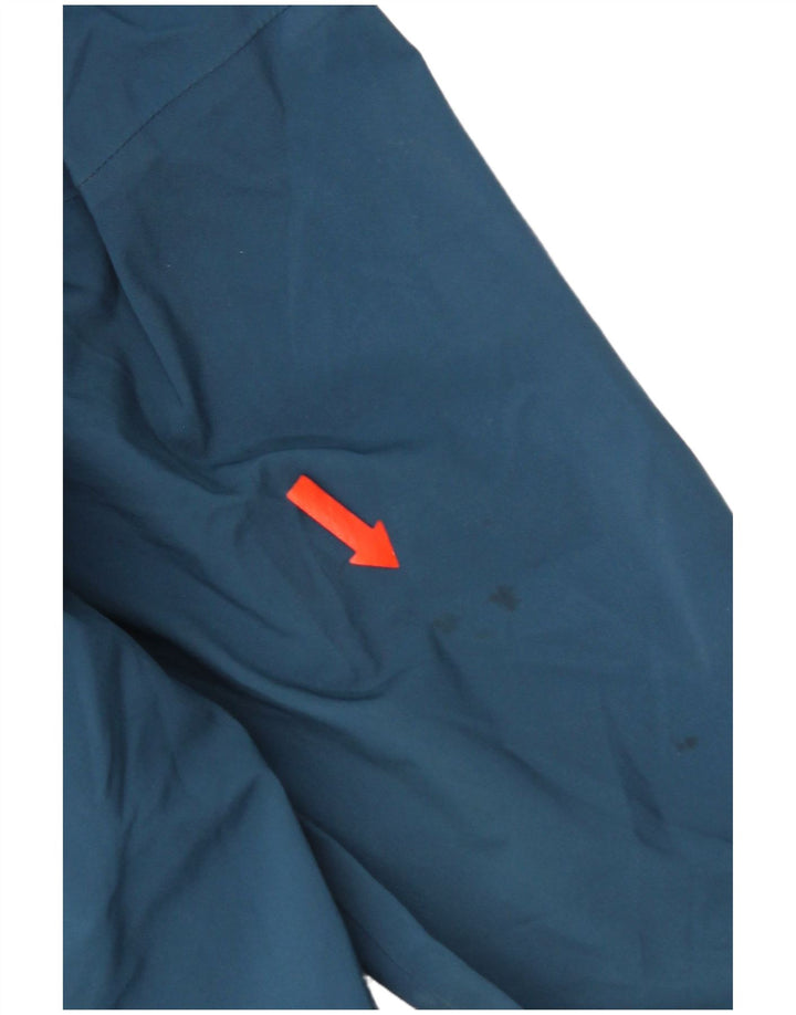 Jachetă de vânt cu glugă Rohan pentru bărbați UK 38 Poliamidă albastră medie