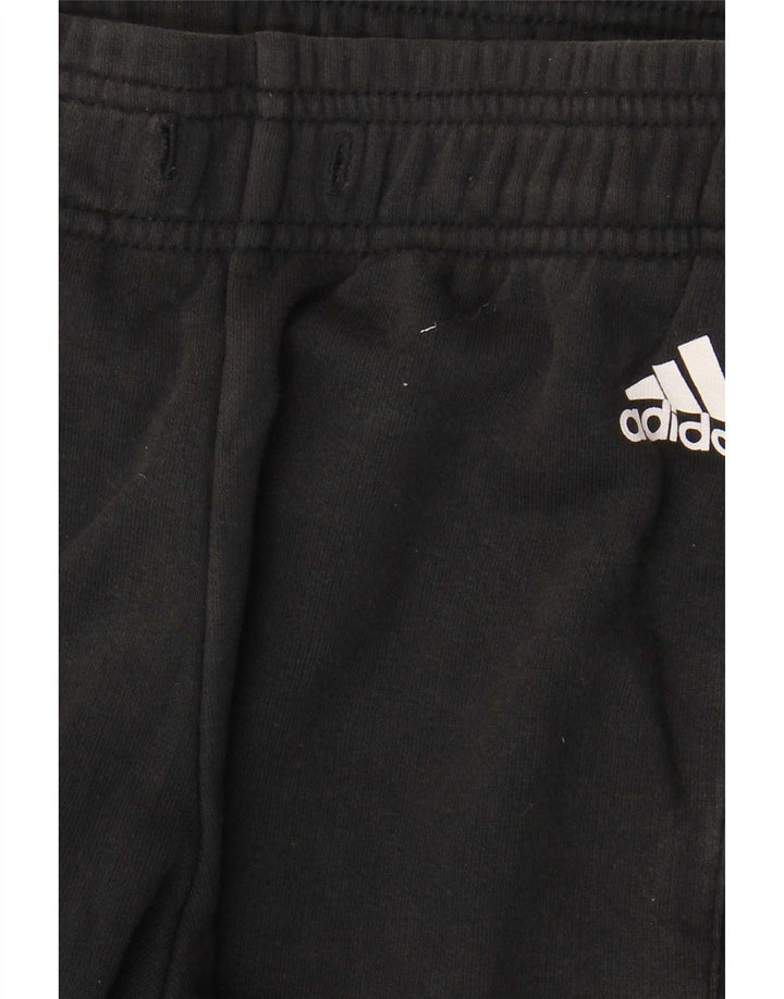 Pantaloni de trening Adidas pentru bărbați Pantaloni de jogging Mici Bumbac Negru