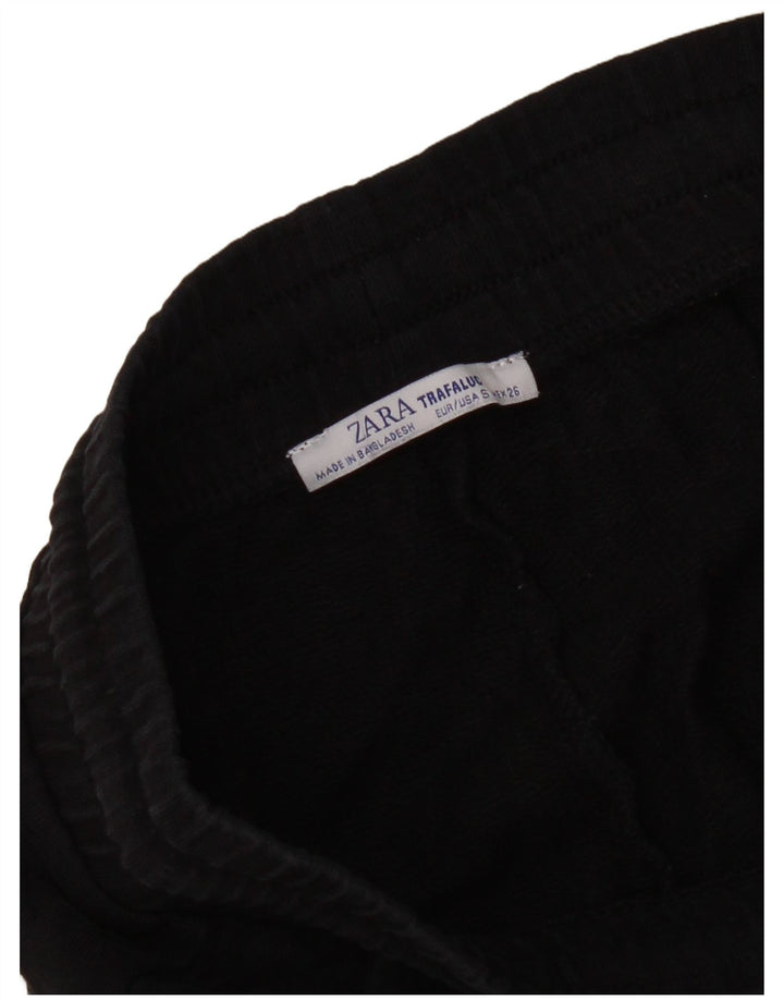 Pantaloni de trening Zara pentru femei UK 8 Small Black