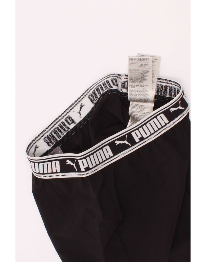 Pantaloni scurti sport grafic Puma Fete 9-10 ani poliester negru
