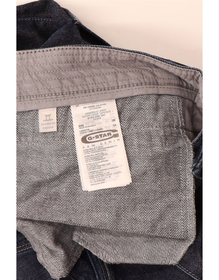 G-STAR Blugi Banana Slim pentru bărbați W36 L34 Bumbac bleumarin