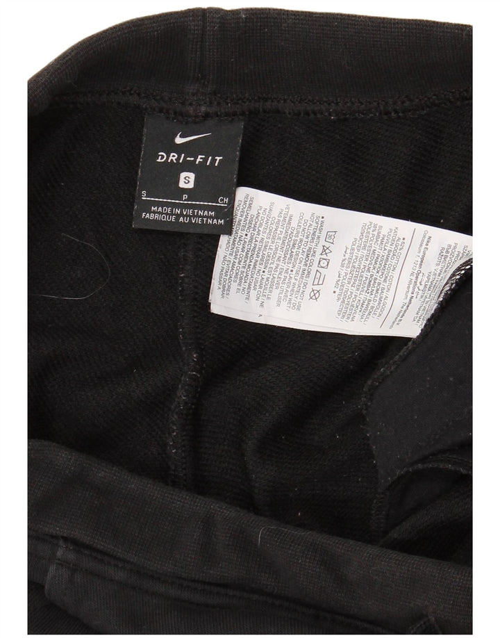 Pantaloni de trening pentru femei NIKE Pantaloni de jogging UK 10 Bumbac negru mic