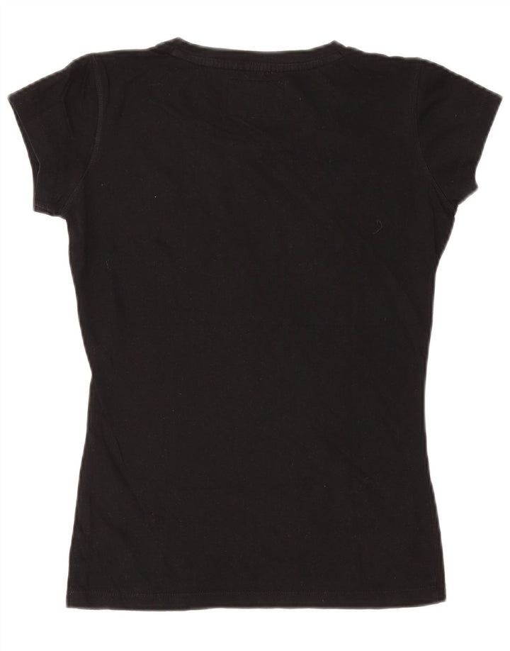 Tricou grafic Russell Athletic pentru femei Top UK 14 Medium Black