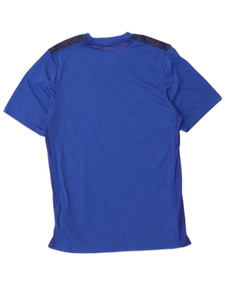 Tricou grafic Nike Dri Fit pentru bărbați Top Medium Blue Poliester