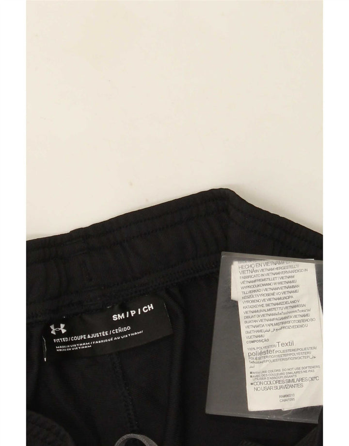 Pantaloni de trening Under Armour pentru bărbați, poliester negru mic
