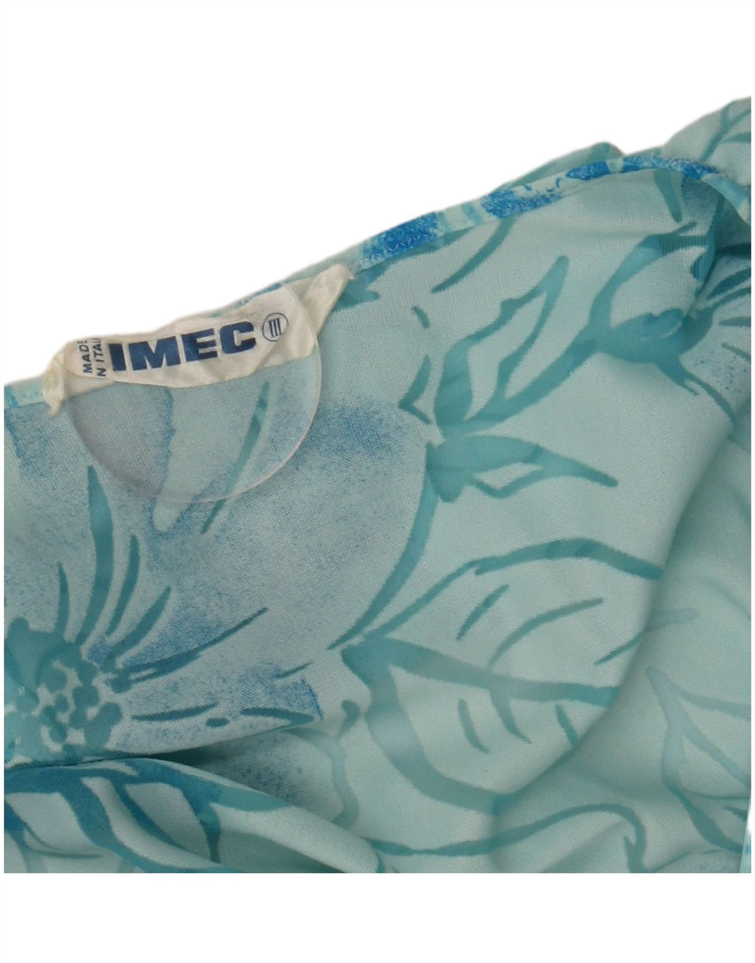 Rochie în linie A pentru femei Imec, cu mâneci 3/4, Marea Britanie 12, albastru mediu, floral