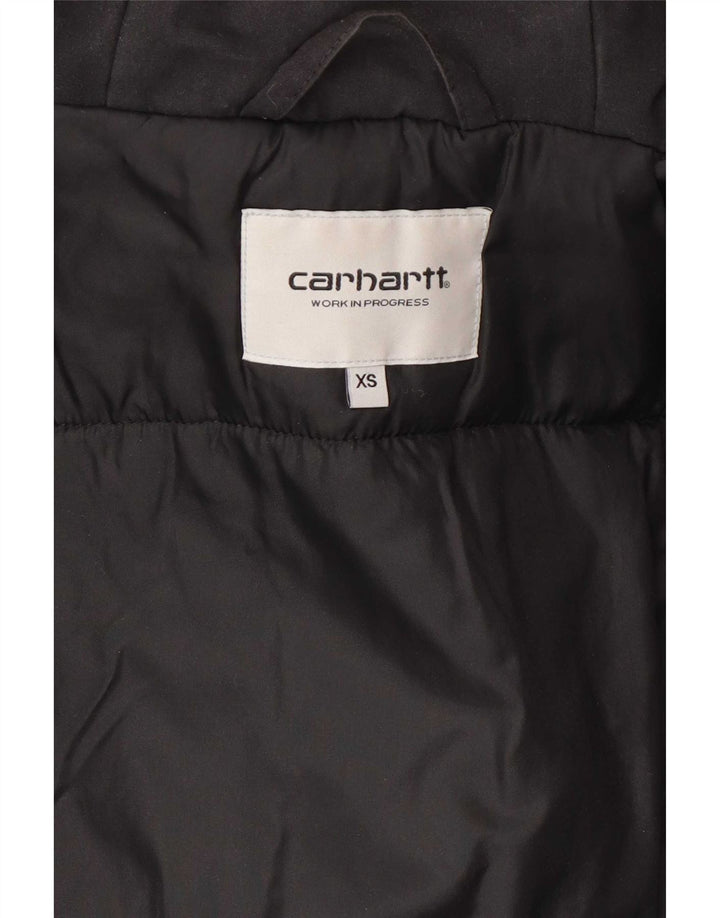 Jachetă parka cu glugă pentru bărbați Carhartt Tropper UK 34 XS poliester negru