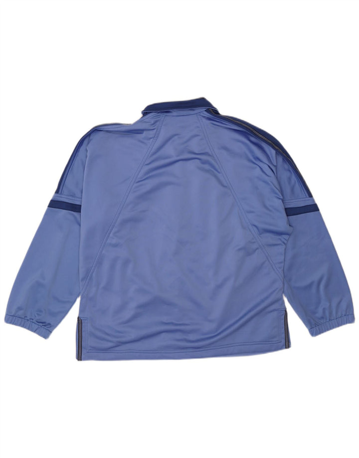 Jachetă de trening supradimensionată pentru femei Diadora UK 12 Medium Blue Colorblock