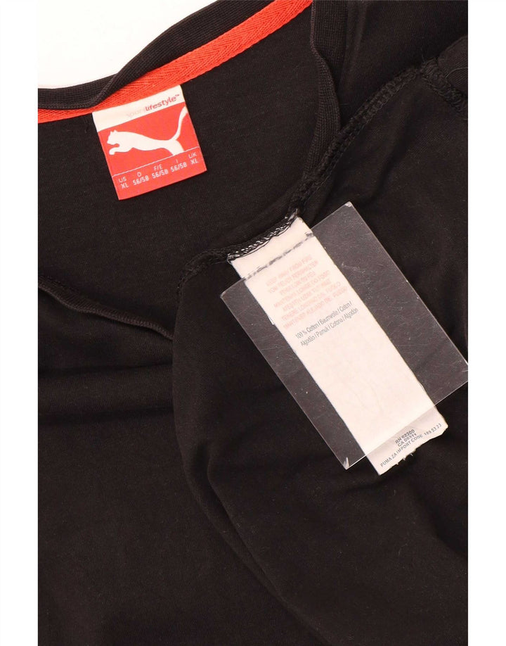 Tricou pentru bărbați Puma Top XL bumbac negru