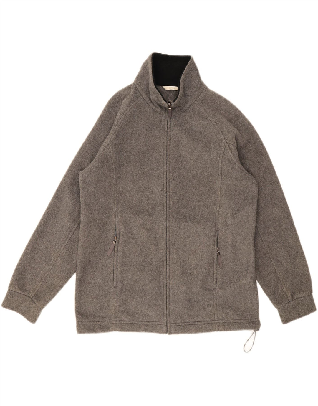 Jachetă fleece supradimensionată pentru femei Marks & Spencer UK 10 Small Gri Poliester
